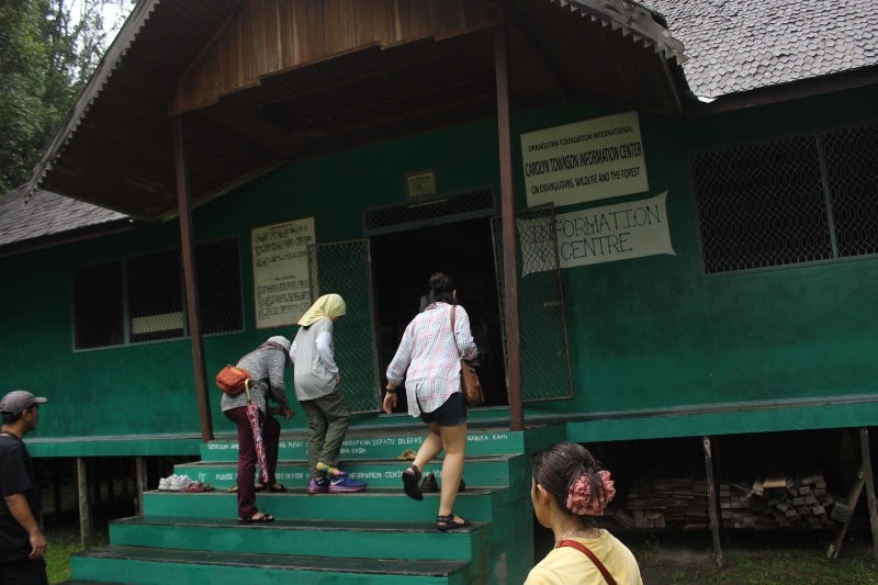 Information Centre in Camp Leakey