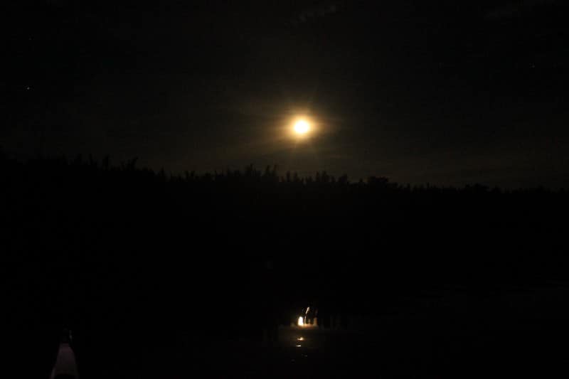 Moonshine at Sekonyer River